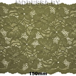 2079 Кружево синтетическое 150мм Ц:16 Хаки 