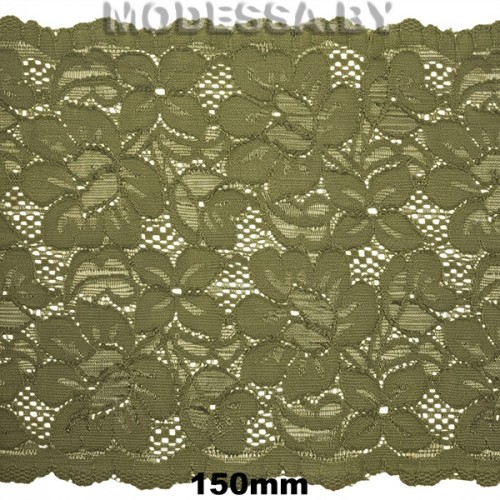 2079 Кружево синтетическое 150мм Ц:16 Хаки 