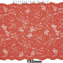 2079 Кружево синтетич. 150мм Ц:26 Рыжий