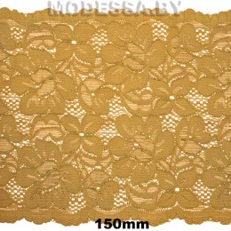 2079 Кружево синтетич. 150мм Ц:4 Золото