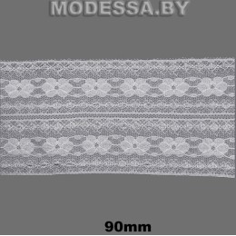 4904 Кружево синтетическое 90мм Ц:Белый 