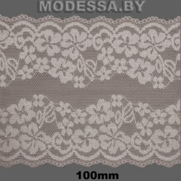 5019 Кружево синтетич. 100мм Ц:Розовый