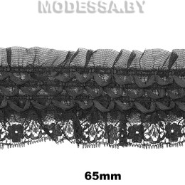 79 SS Лента эластичная 65мм Ц:Чёрный