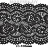 8055 Кружево синтетическое 100мм Ц:Чёрный 