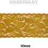 9017 Кружево синтетич. 60мм Ц:Горчичный