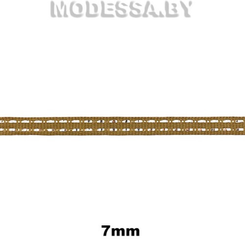 14 S Тесьма Ц:954 Бежевый 7мм