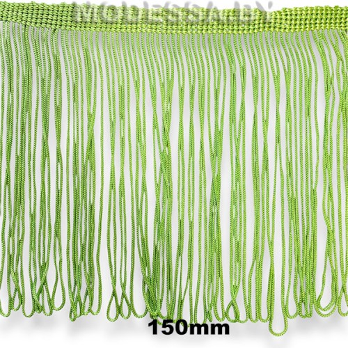 7039/55420 Бахрома 150мм Ц:30 Салатовый