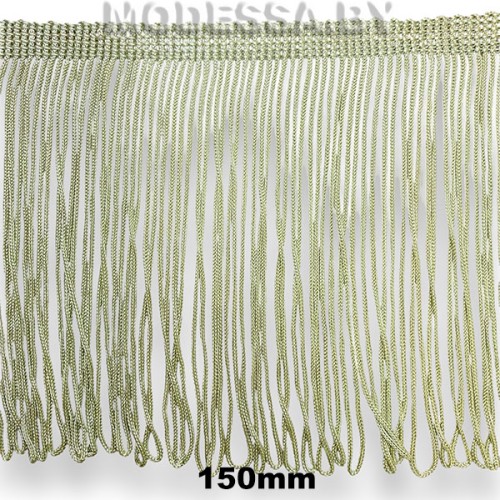 7039/55470 Бахрома 150мм Ц:22 Зелёный 1