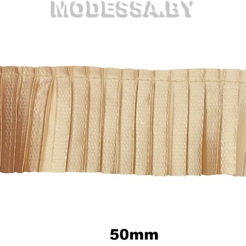 3-S Тесьма 50мм Ц:Бежевый