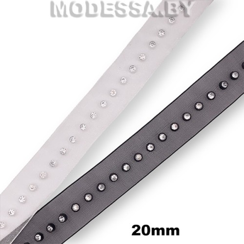 417 RS Тесьма со стразами 20мм 
