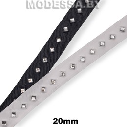 421 RS Тесьма со стразами 20мм 