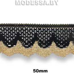 458 KJ Тесьма 50мм Ц:1 Чёрный 