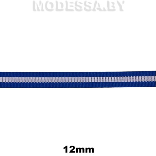 03612 Лента декор. 12мм Ц:Синий 