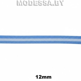 03612 Лента декор. 12мм Ц:Голубой