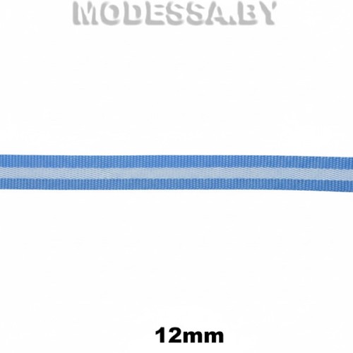 03612 Лента декор. 12мм Ц:Голубой