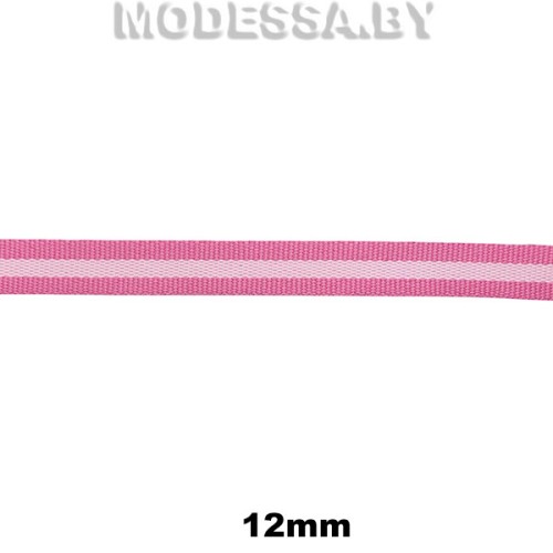 03612 Лента декор. 12мм Ц:Розовый 