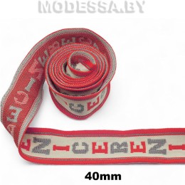 NSB 092 Лента "ICEREN" 40мм Ц:4 Красный