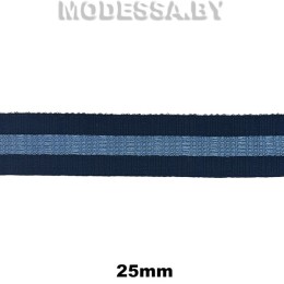 1817 HY Лента текстильная 25мм Ц:Синий