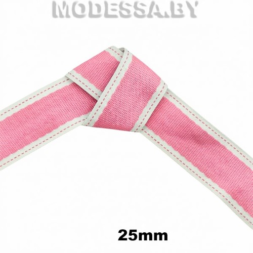 2245 Лента синт. 25мм Ц:8 Розовый 