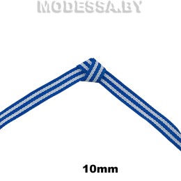 41146.1BW5 Лента 10мм Ц:Сине-бело-синий