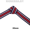41309.30 Лента 20мм Ц:Сине-красно-белый 