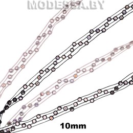 415 RS Тесьма со стразами 10мм 