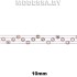 415 RS Тесьма со стразами 10мм Ц:Белый АВ 