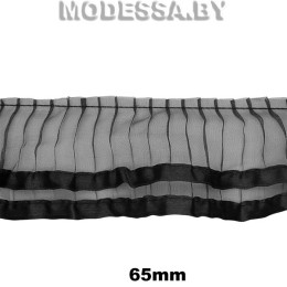 10 S Тесьма 60мм Ц:Чёрный