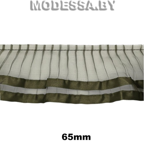 10 S Тесьма 60мм Ц:3 Зелёный