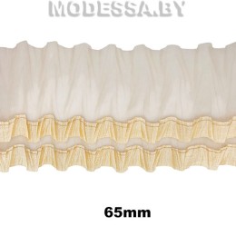 311 А Тесьма 65мм Ц:Кремовый