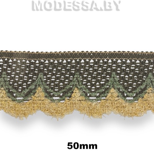 458 KJ Тесьма 50мм Ц:5 Зелёный 