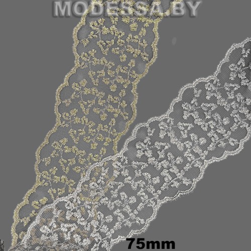 41266.17 Вышивка в ленте 75мм 