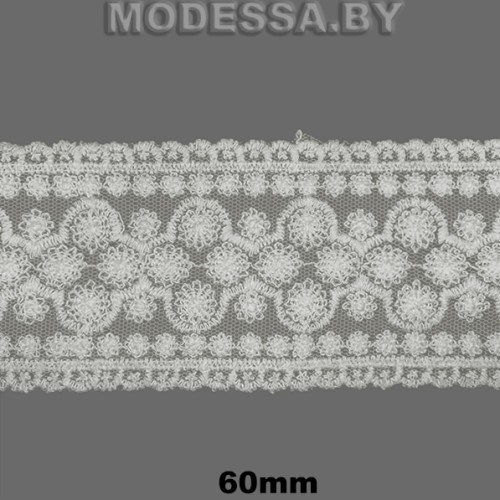 41844.22 Лента синтетич. 60мм Ц:Молочный 