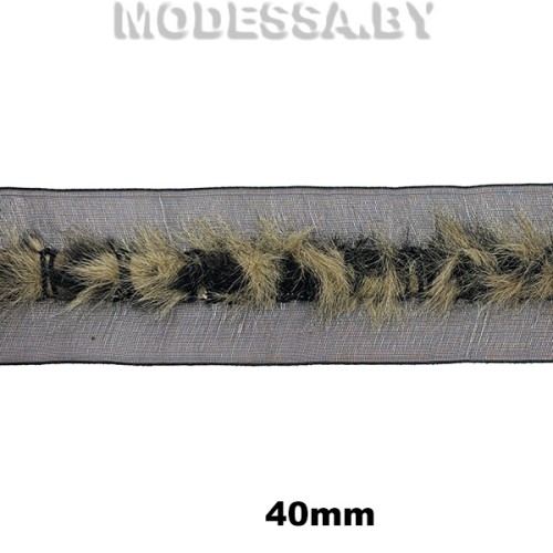 3249 CTZ Тесьма 40мм Ц:5 Бежевый