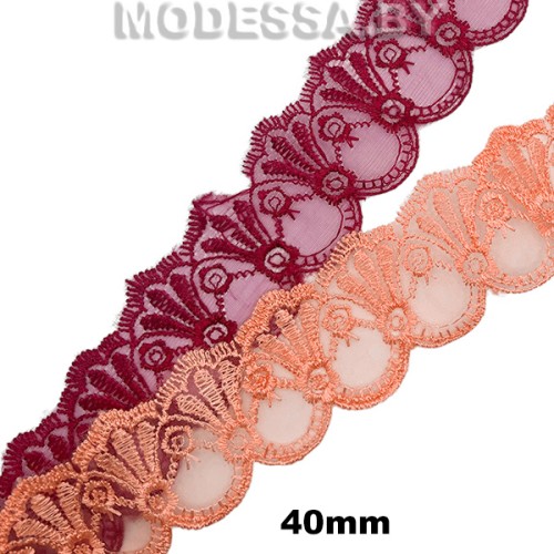 Шитьё органза 40мм 