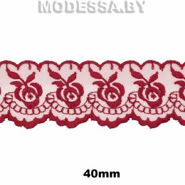 Шитьё органза 40мм Ц:11 Бордовый 