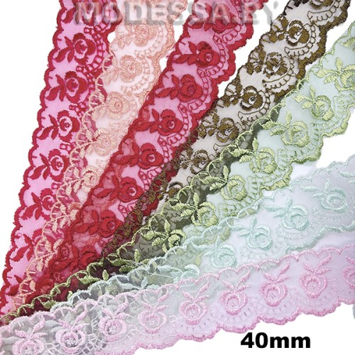 Шитьё органза 40мм 