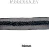 8651 STZ Тесьма 30мм Ц:Чёрный
