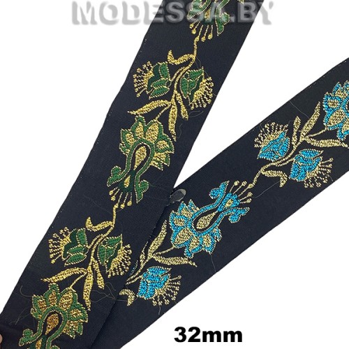 Лента жаккард. 32мм 