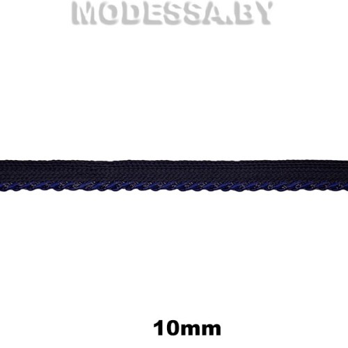 08 js Кант 10мм Ц:2 Чёрно-синий