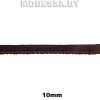 08 js Тесьма синт. 10мм Ц:26 Коричневый
