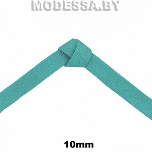 41247.6 Лента киперная 10мм Ц:047 Бирюзовый