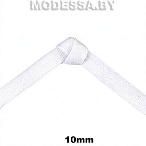 41247.6 Лента киперная 10мм Ц:068 Белый