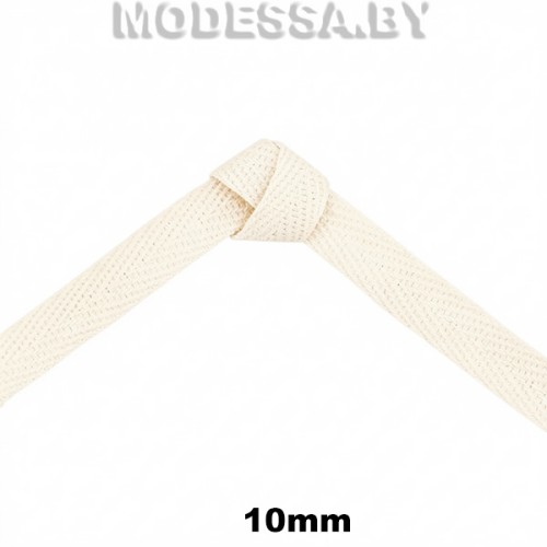41247.6 Лента киперная 10мм Ц:081 Молочный