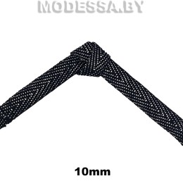 41247.6 Лента киперная 10мм Ц:Чёрный N