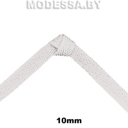 41247.7 Лента киперная 10мм Ц:Белый N