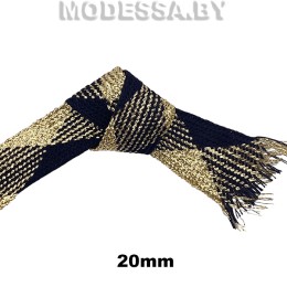 1371 CYY Тесьма отделочная 20мм Ц:5576 Чёрный G