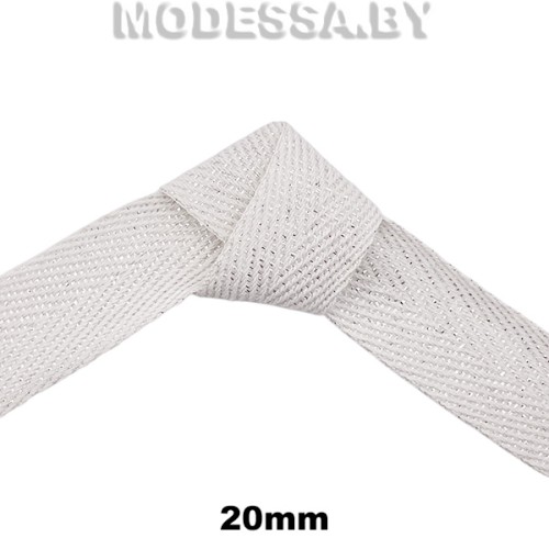 Лента киперная 20мм Ц:Белый N