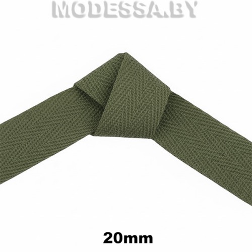 41247.12 Лента киперная 20мм Ц:027 Зелёный