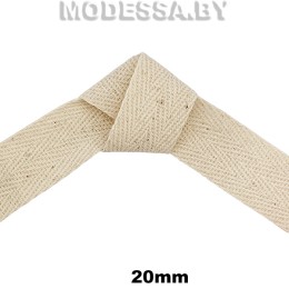 41247.12 Лента киперная 20мм Ц:038 Бежевый